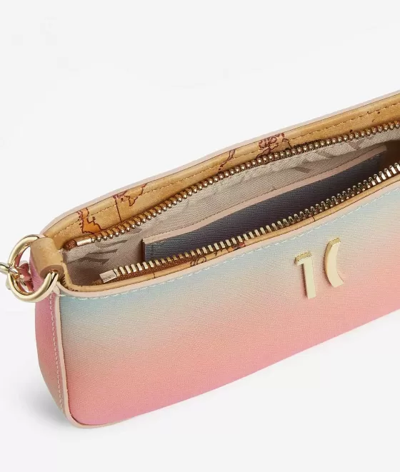 Donna Alviero Martini 1a Classe Colorful Sky Pochette Con Catena E Tracolla Multicolor