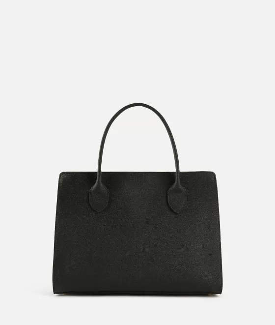 Donna Alviero Martini 1a Classe Florida City Borsa A Mano Grande Con Tracolla Nera
