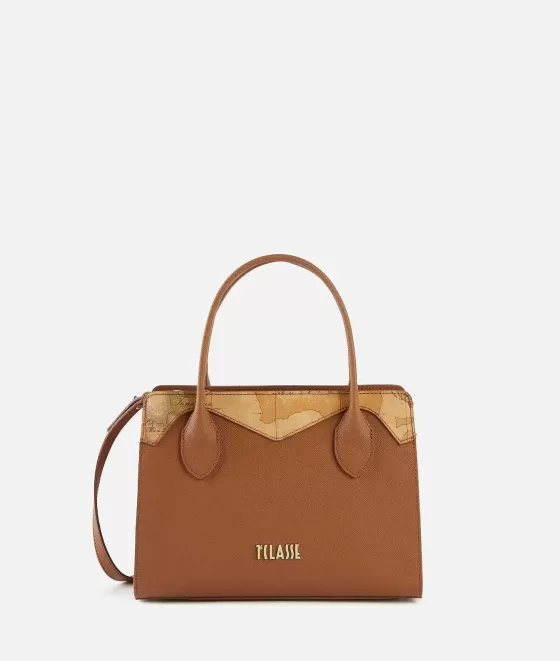 Donna Alviero Martini 1a Classe Florida City Borsa A Mano Piccola Con Tracolla Cuoio