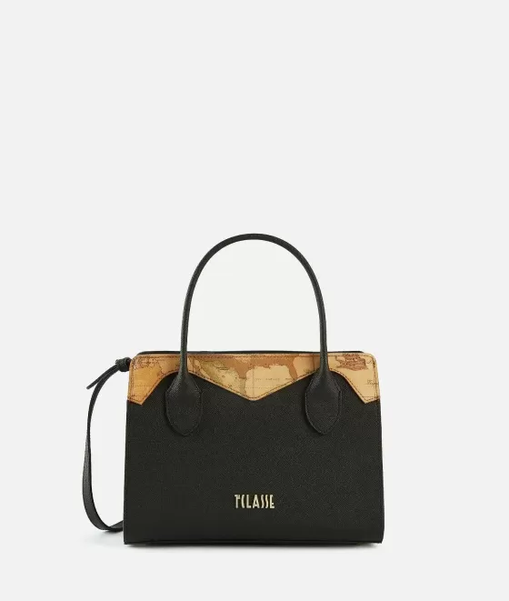 Donna Alviero Martini 1a Classe Florida City Borsa A Mano Piccola Con Tracolla Nera