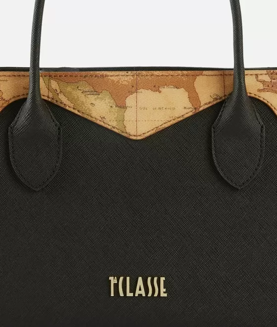 Donna Alviero Martini 1a Classe Florida City Borsa A Mano Piccola Con Tracolla Nera