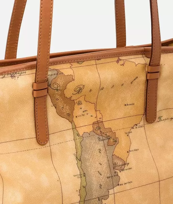 Donna Alviero Martini 1a Classe Geo Classic Borsa Grande A Spalla Da Lavoro
