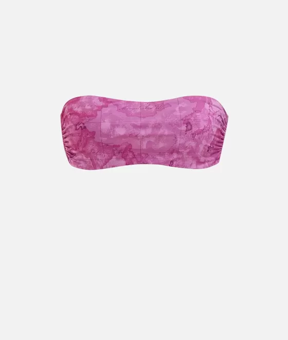 Donna Alviero Martini 1a Classe Geo Color Fascia Mare Imbottita Viola Campanula