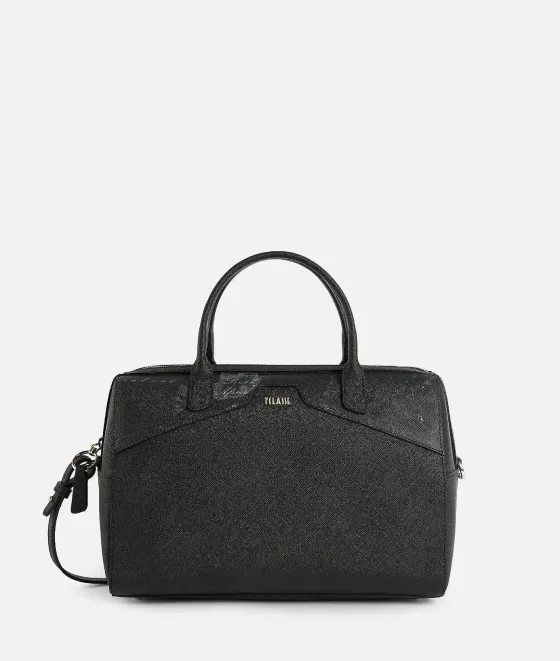 Donna Alviero Martini 1a Classe Glam City Bauletto Con Tracolla Con Inserto Geo Night Nero