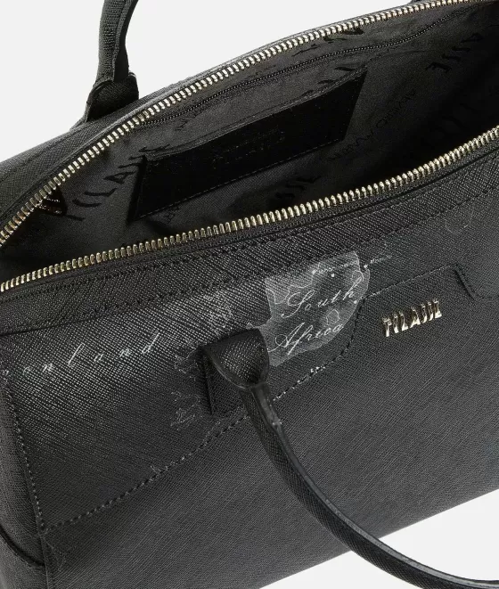 Donna Alviero Martini 1a Classe Glam City Bauletto Con Tracolla Con Inserto Geo Night Nero