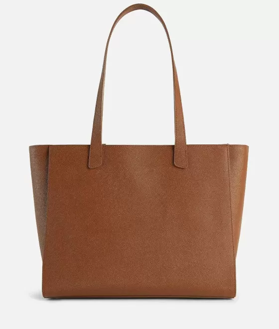 Donna Alviero Martini 1a Classe Glam City Borsa Shopping Grande Castagna