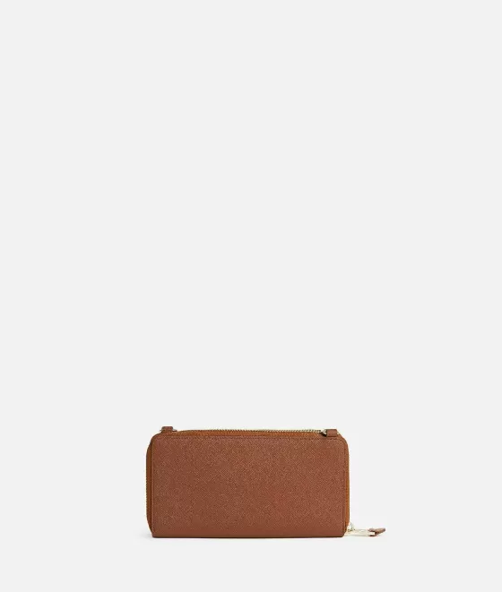 Donna Alviero Martini 1a Classe Glam City Pochette Porta Cellulare Castagna