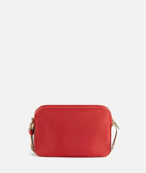 Donna Alviero Martini 1a Classe Ocean Nylon Tracolla Reporter Rosso Corallo