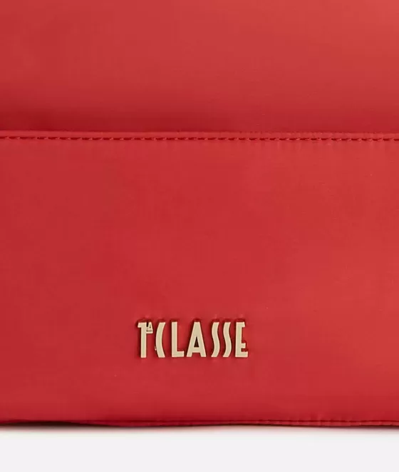 Donna Alviero Martini 1a Classe Ocean Nylon Tracolla Reporter Rosso Corallo