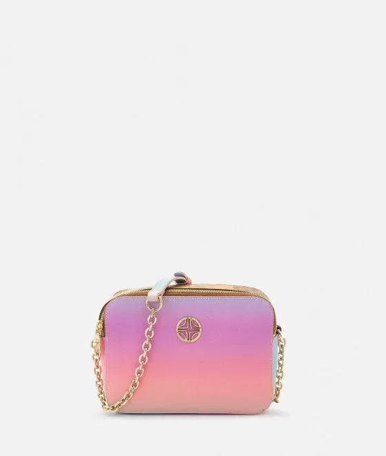 Donna Alviero Martini 1a Classe Rich Summer Bag Tracollina Reporter Doppia Zip Multicolor