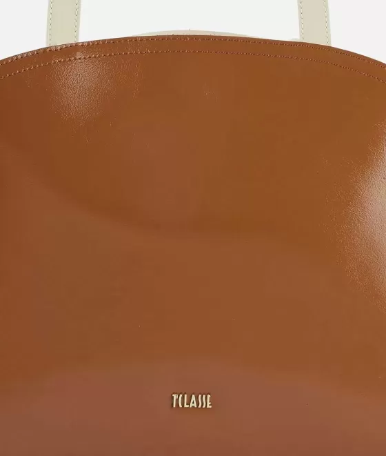 Donna Alviero Martini 1a Classe South Beach Bag Borsa Shopping Con Tracolla Cuoio
