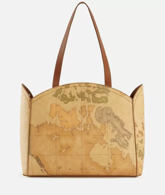 Donna Alviero Martini 1a Classe South Beach Bag Borsa Shopping Con Tracolla Geo Classic