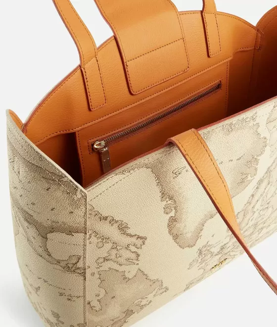 Donna Alviero Martini 1a Classe South Beach Bag Borsa Shopping Con Tracolla Rafia