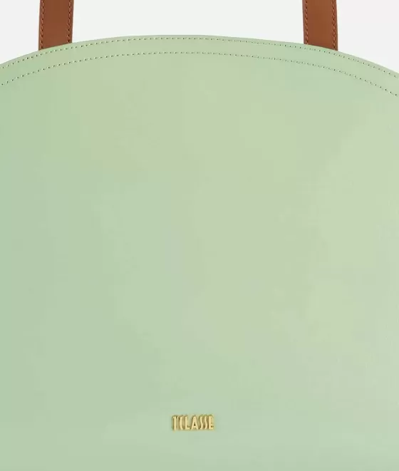 Donna Alviero Martini 1a Classe South Beach Bag Borsa Shopping Con Tracolla Salvia