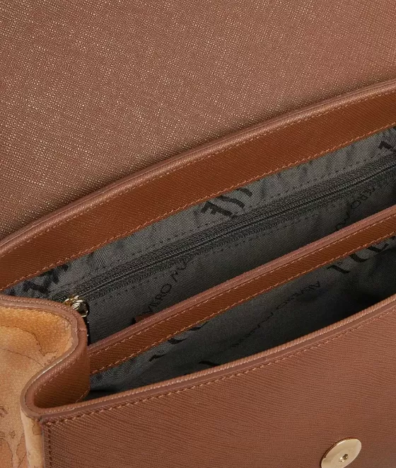 Donna Alviero Martini 1a Classe Spicy Bag Tracolla Castagna