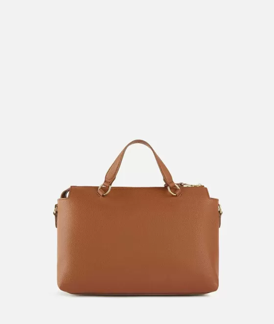 Donna Alviero Martini 1a Classe Upper East Bauletto Con Tracolla Castagna