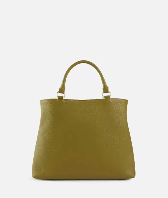 Donna Alviero Martini 1a Classe Upper East Borsa A Mano Con Tracolla Verde Oliva